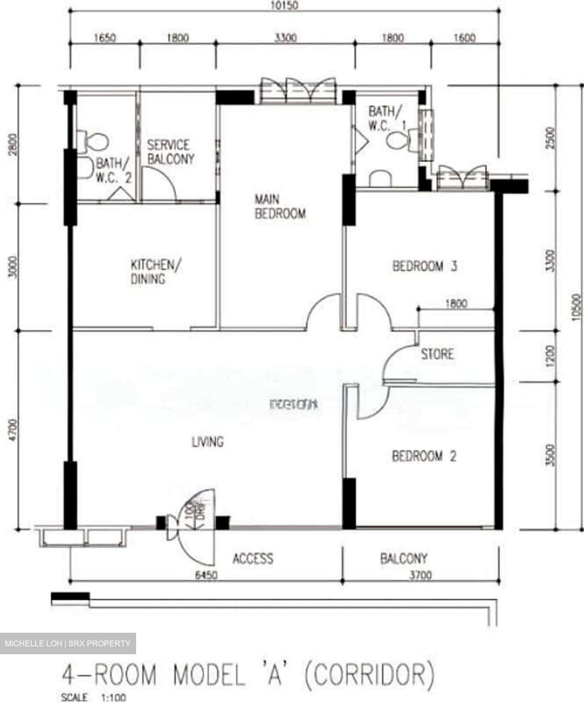 Blk 758 Woodlands Avenue 6 (Woodlands), HDB 4 Rooms #613355891